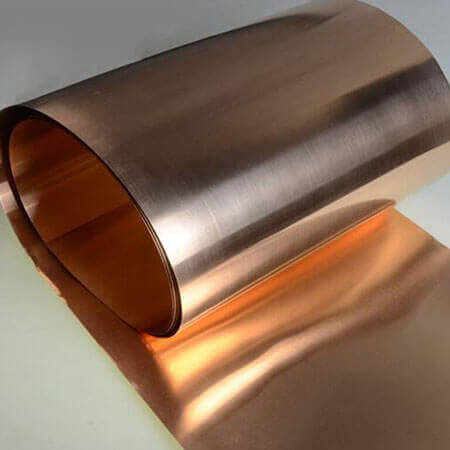 Beryllium Copper UNS C17200 Foil